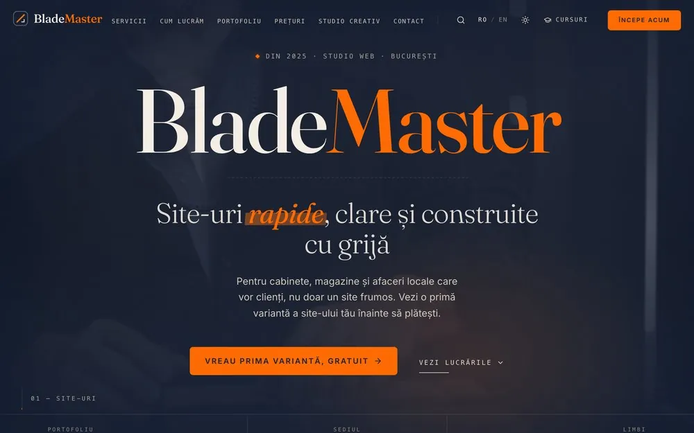 BladeMaster — website built by BladeMaster